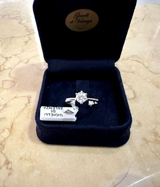8#8694 ANELLO SOLITARIO TIFFANY in vendita - foto 6