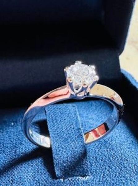8#8694 ANELLO SOLITARIO TIFFANY in vendita - foto 7