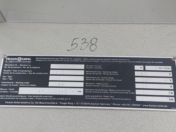 538#8709 Pantografo Fechen Kirfel Type C66 in vendita - foto 3
