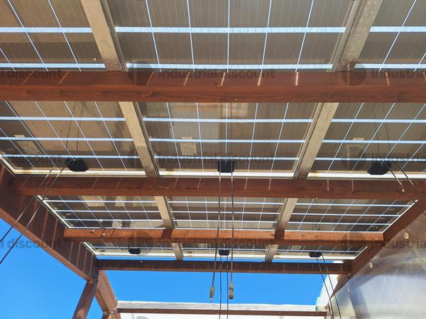 5#8767 Impianto fotovoltaico e struttura in legno in vendita - foto 1