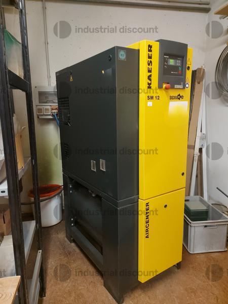 15#8771 Compressore Kaeser SM 12 Aircenter/abt in vendita - foto 8