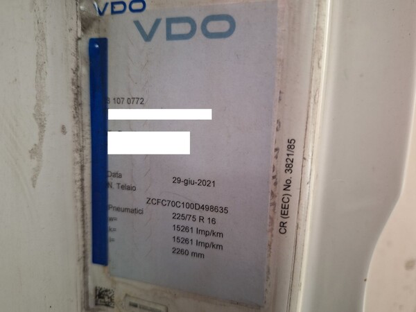 1#8772 Furgone Iveco Daily isotermico in vendita - foto 6