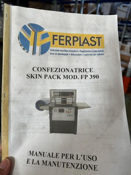 2#8777 Confezionatrice Skin pack Mod. FP 390 in vendita - foto 8