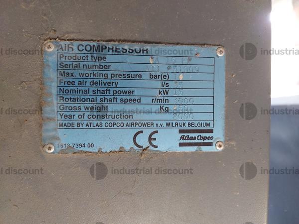 92#8801 Impianto produzione di aria compressa in vendita - foto 6