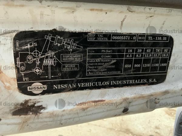 54#8816 Nissan TL-35  comprensivo di Piattaforma Italmec Lift 19 in vendita - foto 5