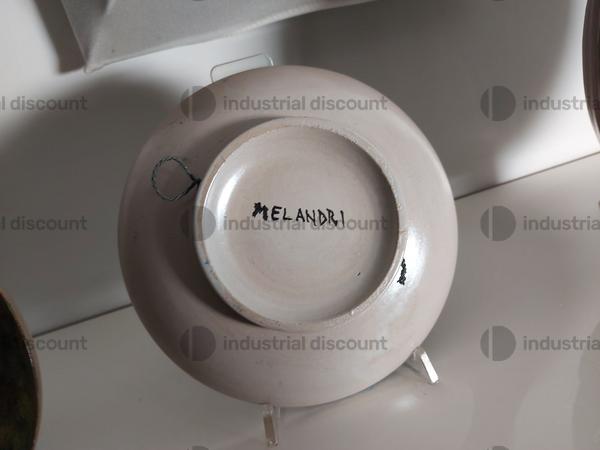 25#8837 Piatto in ceramica smaltata di Pietro Melandri in vendita - foto 2