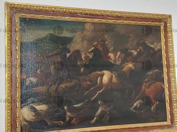 98#8837 Olio su tela del XVIII secolo in vendita - foto 1