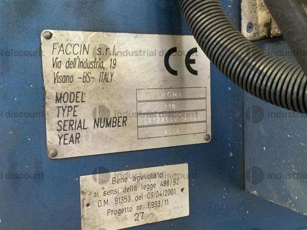 16#8851 Curvatrice Profilati Faccin RCM in vendita - foto 4