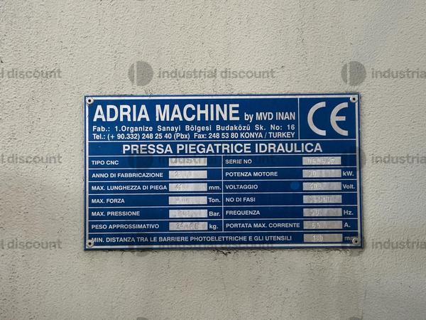 5#8851 Pressa Idraulica CN Adria Machine in vendita - foto 7