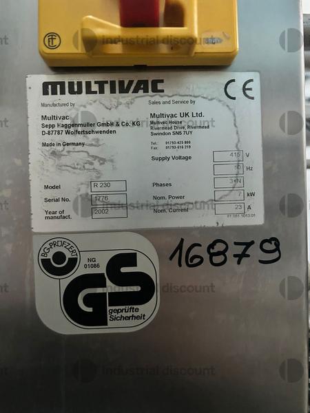 1#8859 Macchina Multivac R230 Termoformatrice in vendita - foto 3