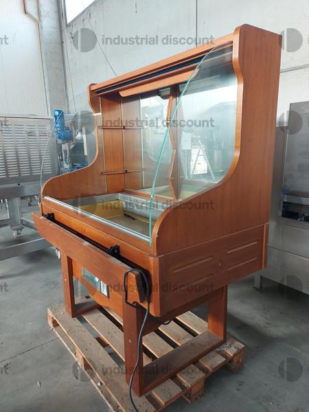 65#8866 Coppia di vetrine in legno con specchi in vendita - foto 1