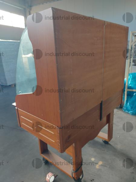 65#8866 Coppia di vetrine in legno con specchi in vendita - foto 12
