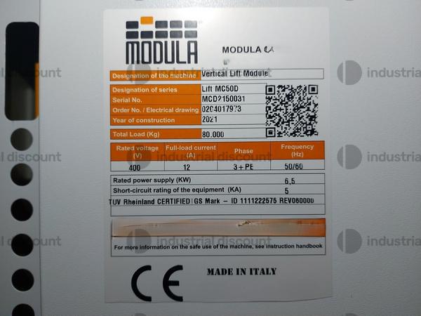 238#8883 Magazzino rotativo verticale Modula scaffalature in vendita - foto 2