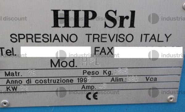12#8897 Rivestitrice HIP e diffusore colla poliuretanica in vendita - foto 12