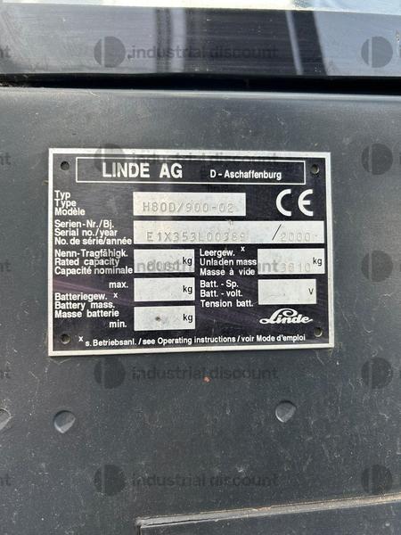 2#8965 Carrello Elevatore Linde in vendita - foto 3