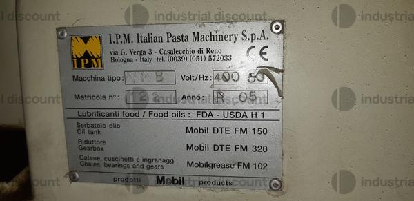 603#8995 Tranciapiegatrici per pasta secca Zamboni in vendita - foto 5
