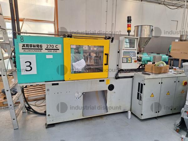 1#9000 Macchinari veicoli e attrezzature per lavorazioni meccaniche comprensive di presse per stampaggio plastica in vendita - foto 5