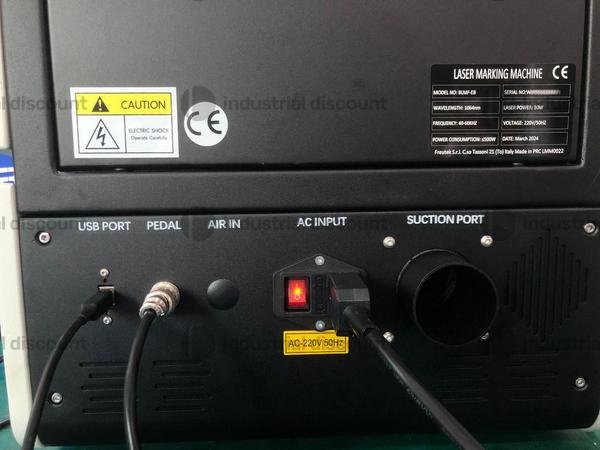 115#9012 Marcatrice Laser Fibra 30W V 2.0 (110 x 110 mm) FREUTEK LMM0022 in vendita - foto 2