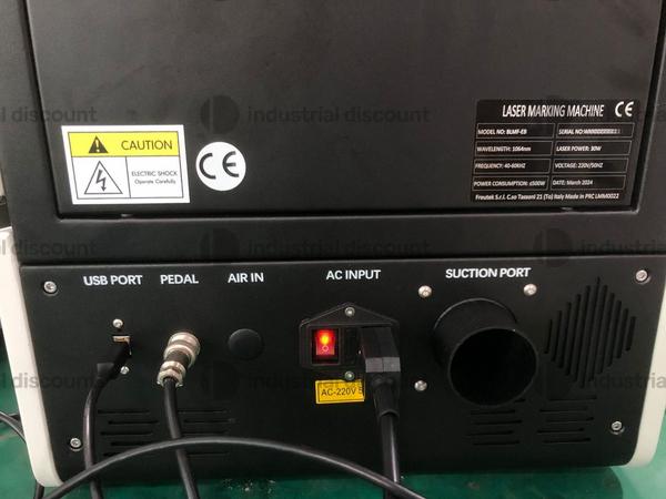 115#9012 Marcatrice Laser Fibra 30W V 2.0 (110 x 110 mm) FREUTEK LMM0022 in vendita - foto 3