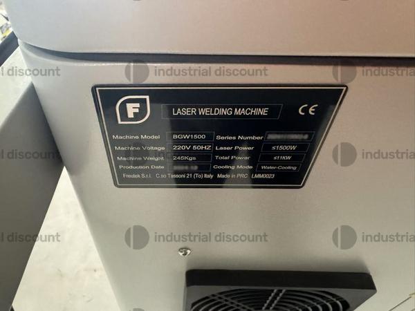 116#9012 Saldatrice e Pulitrice Laser 1500W FREUTEK LMM0023 in vendita - foto 16