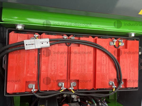 130#9012 Carrello Elevatore Elettrico 1 Ton 3 Metri  FREUTEK HYD0007 in vendita - foto 12