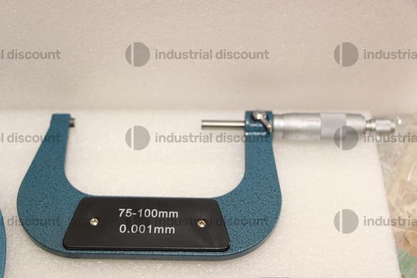 138#9012 Set 8x Micrometri Millesimali per Esterni 0-200 x 0,001 mm  FREUTEK SDM0056 in vendita - foto 12
