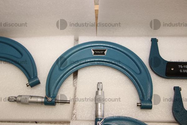 138#9012 Set 8x Micrometri Millesimali per Esterni 0-200 x 0,001 mm  FREUTEK SDM0056 in vendita - foto 15