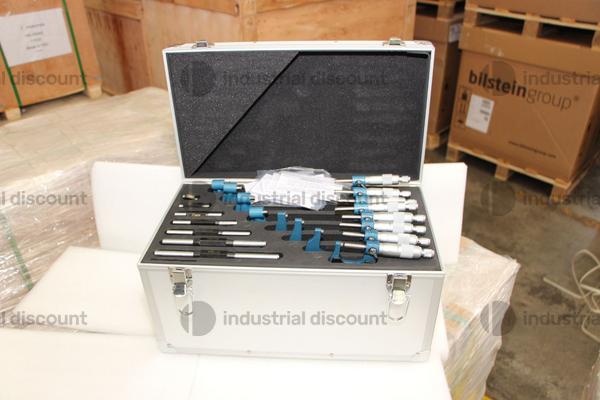 138#9012 Set 8x Micrometri Millesimali per Esterni 0-200 x 0,001 mm  FREUTEK SDM0056 in vendita - foto 21