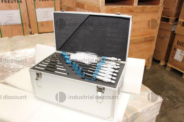 138#9012 Set 8x Micrometri Millesimali per Esterni 0-200 x 0,001 mm  FREUTEK SDM0056 in vendita - foto 22
