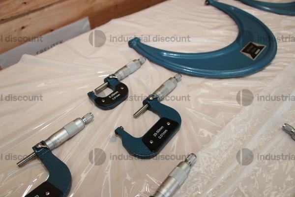 139#9012 Set 12x Micrometri Centesimali per Esterni 0-300 x 0,01 mm  FREUTEK SDM0057 in vendita - foto 46