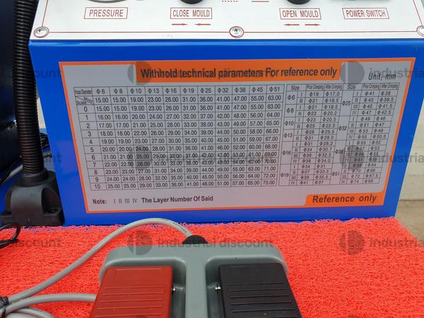 3#9061 Pressa per tubi idraulici FLUIDMEX  T.2 ST in vendita - foto 2