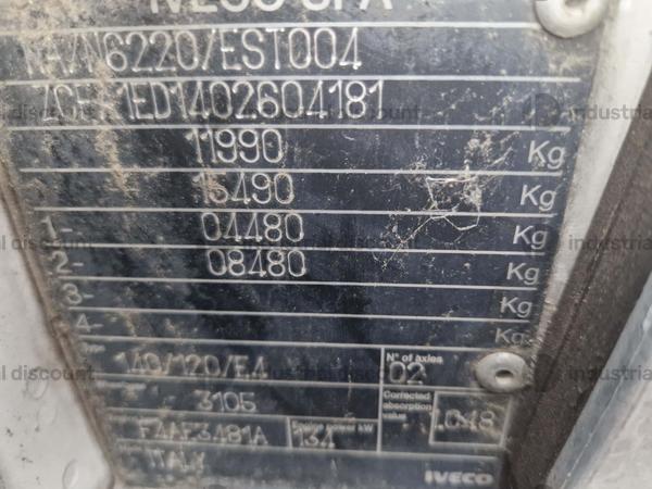 18#9064 Spazzatrice Iveco Ts4b in vendita - foto 13