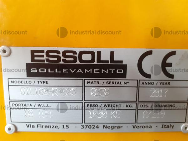 1#9078 Bilancino ad H regolabile Essoll Sollevamento in vendita - foto 3