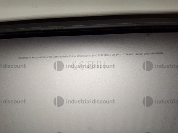 3#9095 Apple Macbook pro intel i7 mod. A2141 con scatola in vendita - foto 3