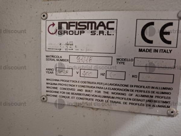 4#9105 Troncatrice monotesta automatica discendente Infismac in vendita - foto 3