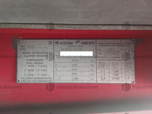 1#9114 Semirimorchio Acerbi Viberti in vendita - foto 10