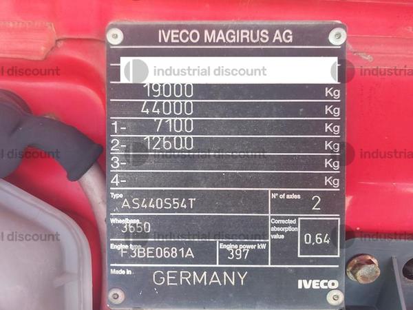 3#9114 Trattore stradale Iveco Magirus in vendita - foto 2