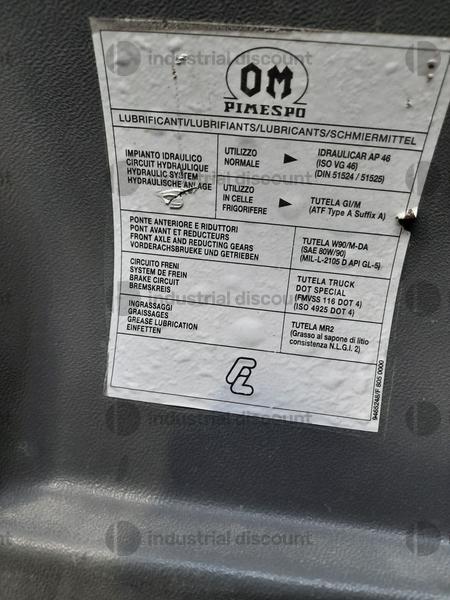 4#9140 Carrello elevatore OM E25 AC in vendita - foto 11