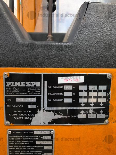 5#9140 Carrello elevatore retrattile elettrico OM in vendita - foto 4