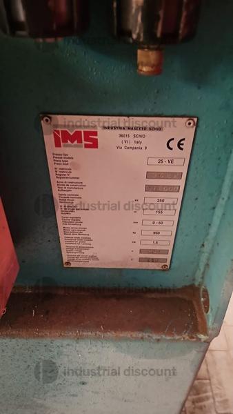 8#9165 Pressa meccanica a frizione IMS 25- VE in vendita - foto 6
