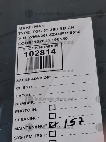 100#9186 Autocarro Man con rimorchio cisterna in vendita - foto 2