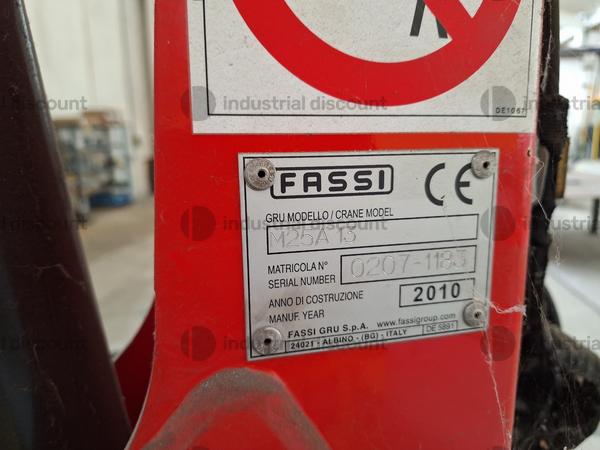 9#9186 Saldatrice per fondi con gruetta Fassi in vendita - foto 6