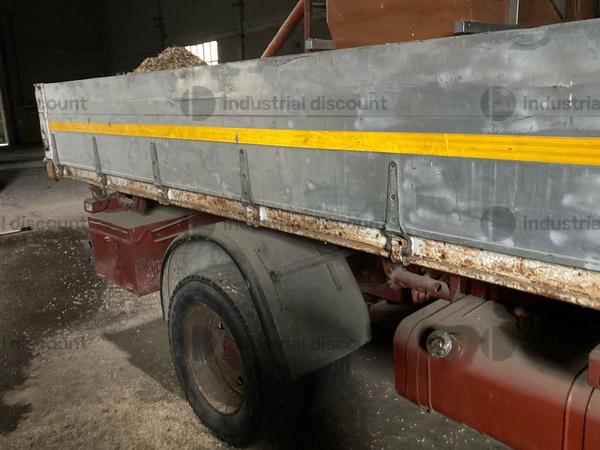 1#9189 Autocarro Fiat Iveco 109 con cassone ribaltabile trilaterale e gru Effer in vendita - foto 7