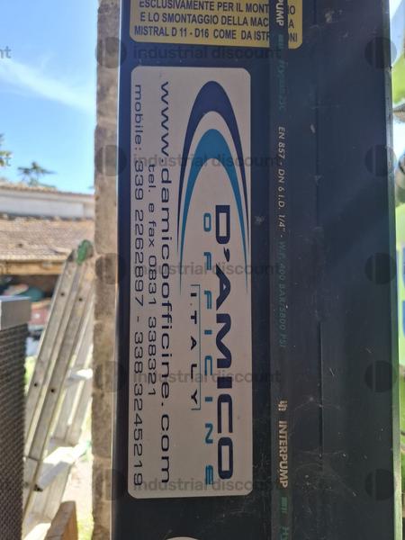 1#9194 Scuotitore da tronco o branca con gruetta marca D'Amico in vendita - foto 12