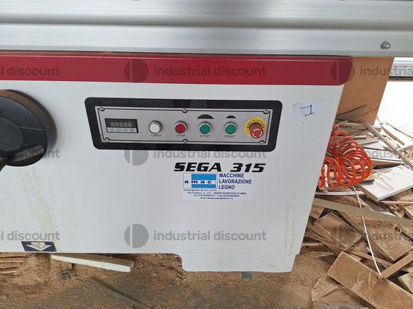 1#9200 Squadratrice Sicar Sega 315 in vendita - foto 2