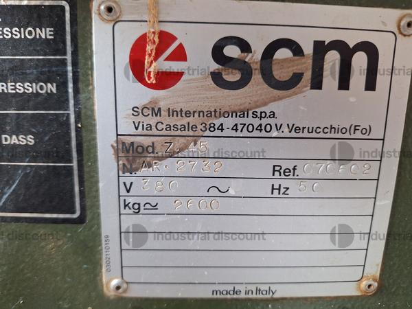 3#9200 Sezionatrice orizzontale SCM Z45 in vendita - foto 6