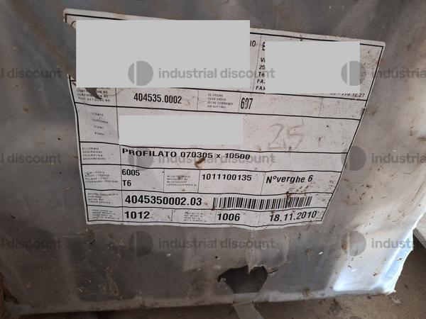 1#9201 Rimanenze di materiale metallico in vendita - foto 4