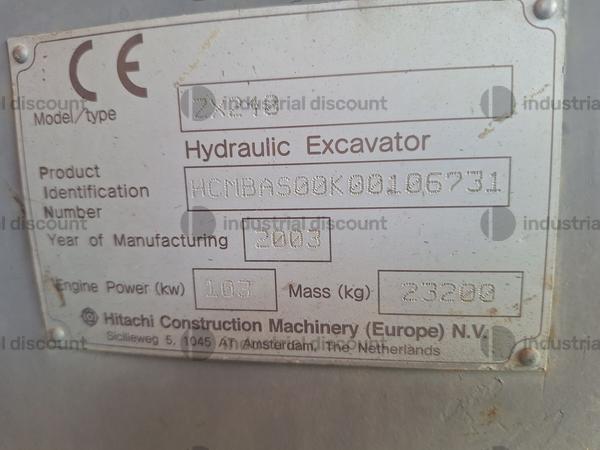 2#9209 Escavatore Hitachi in vendita - foto 14