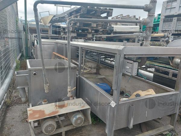 29#9213 Linee di lavorazione verdure e nastri trasportatori in disuso in vendita - foto 5