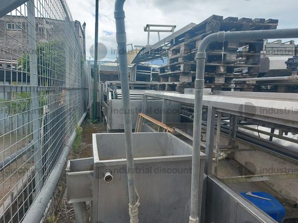 29#9213 Linee di lavorazione verdure e nastri trasportatori in disuso in vendita - foto 6